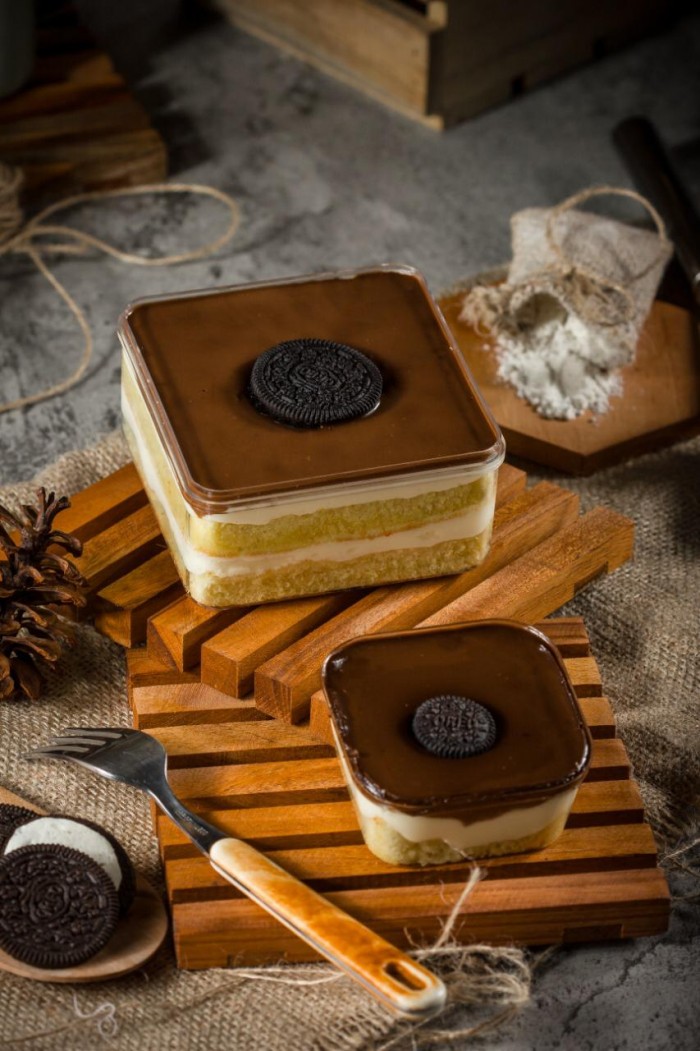  Dessert Box Luve Cake - Choco Cheese Oreo