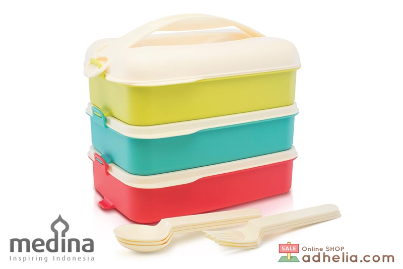 Tropic Snap N Stack lunch set